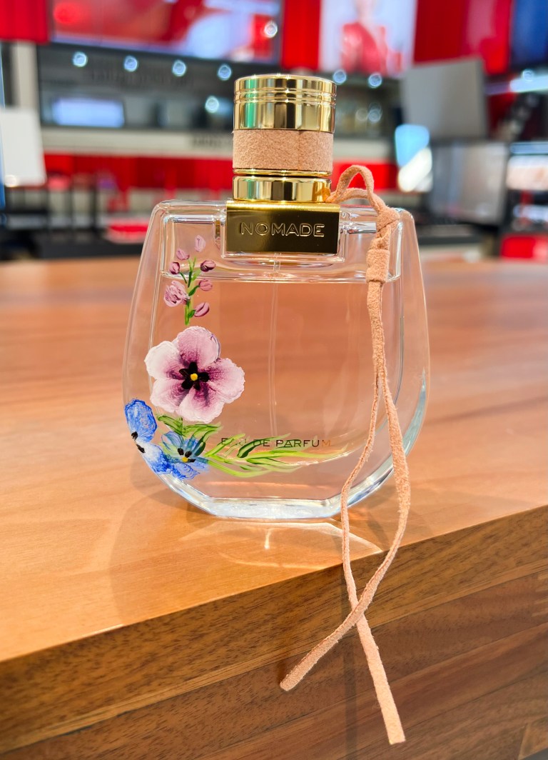 Chloe Perfume Bottle Painting by Michelle Ramolete 768x1064