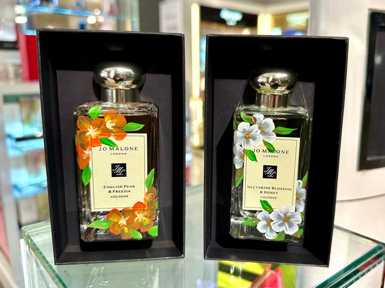 Bottle painting on Jo Malone bottles- Jo Malone