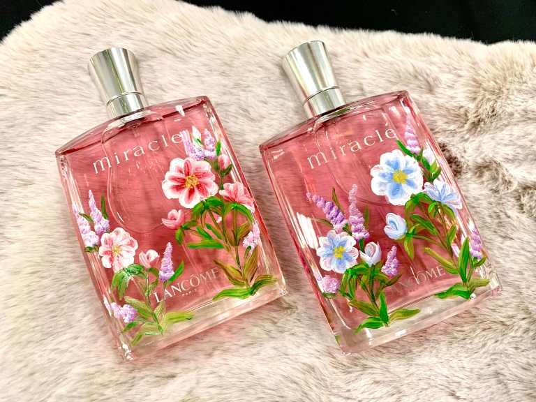 Bottle painting on fragrances- Nordstrom