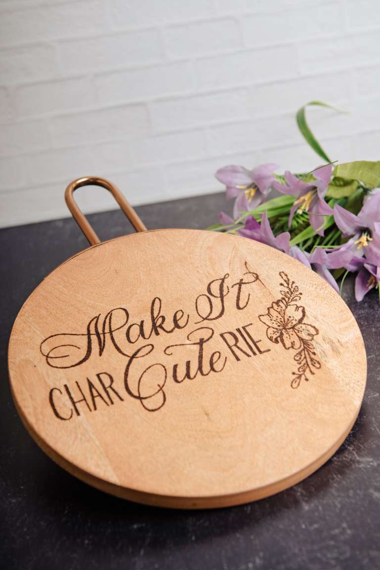 Letter10 Design Oklahoma City pyrography cheese board 1 1 768x1152