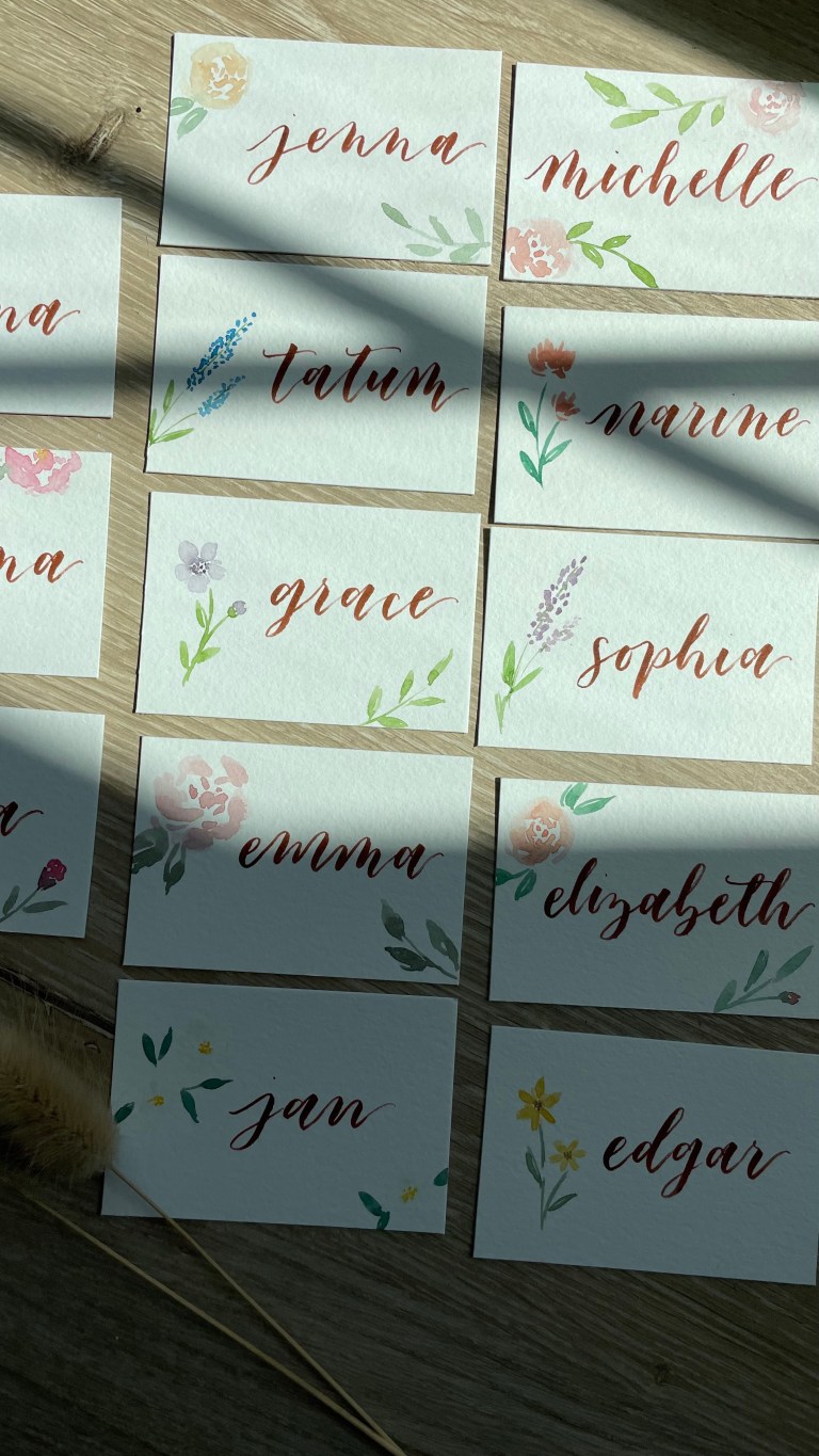 watercolor place cards 768x1365