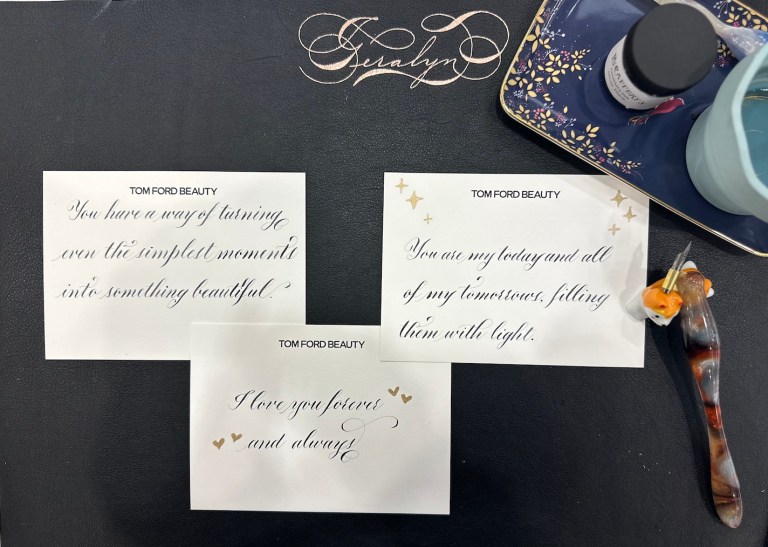 LiveEvent2 Northern VA WashingtonDC CalligrapherEngraver 768x547