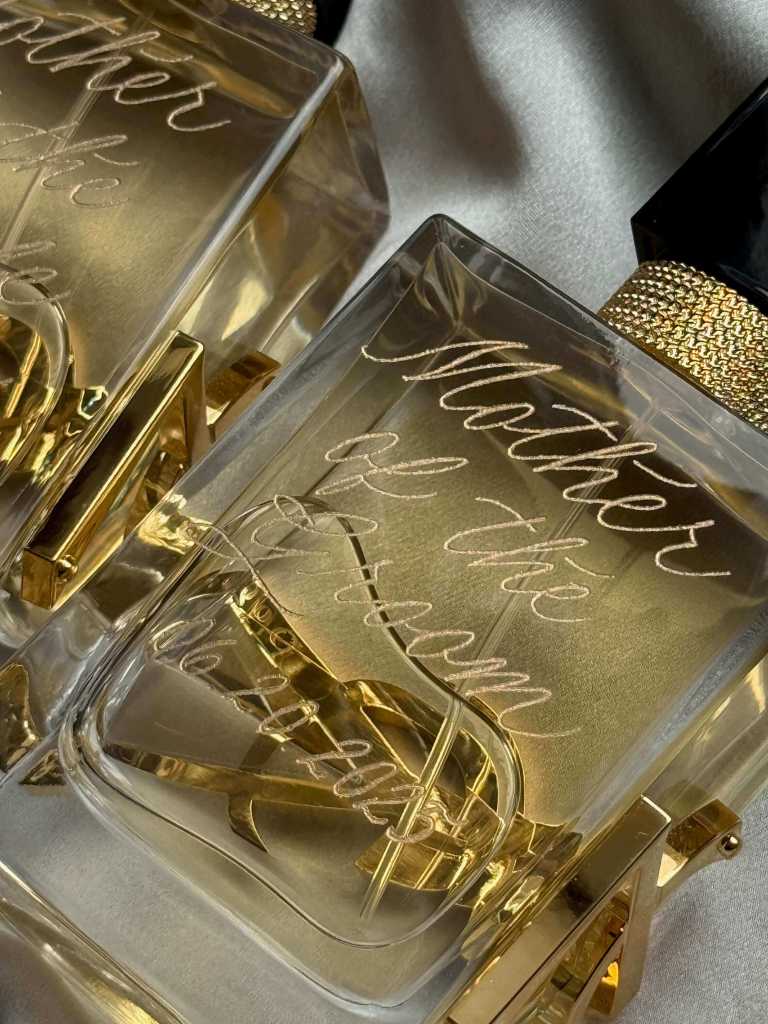engraved ysl libre perfume custom mother of the groom gift heirloom ink studio st louis 768x1024
