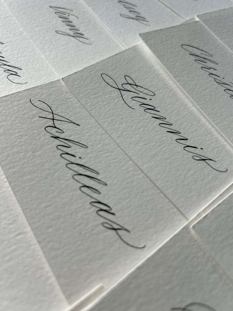 luxury calligraphy place cards wedding st louis 768x1024